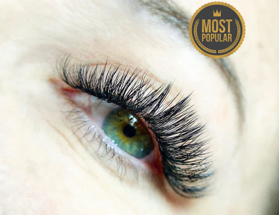Best eyelash 3D Mink Volume Set. Most Popular Volume Eyelash Extensions.